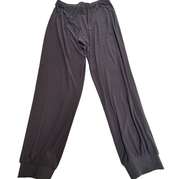Alain Murati Women's Margot Track Stretch Trousers Jogger Pants Dark Gray Small - Picture 2 of 9